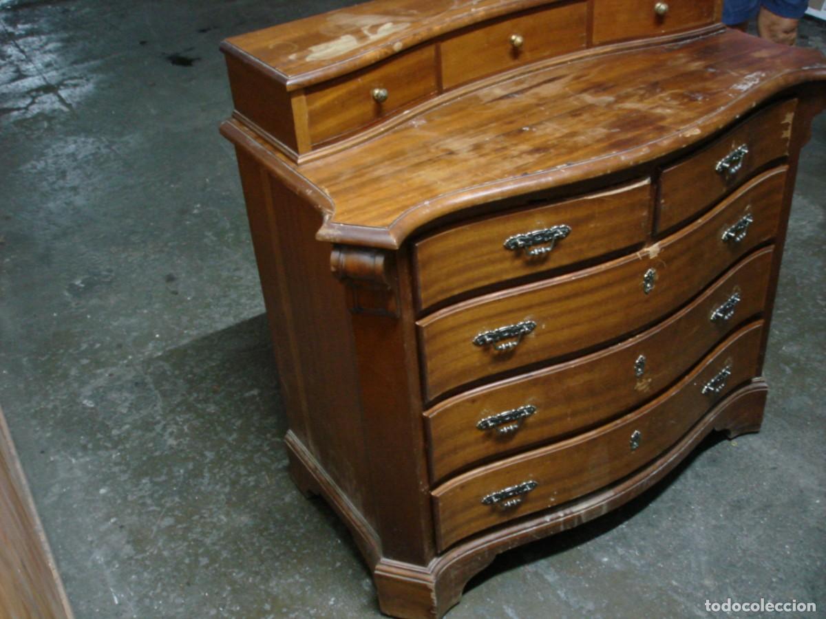 Vintage: Mueble comoda con frontal ondulado - Foto 3
