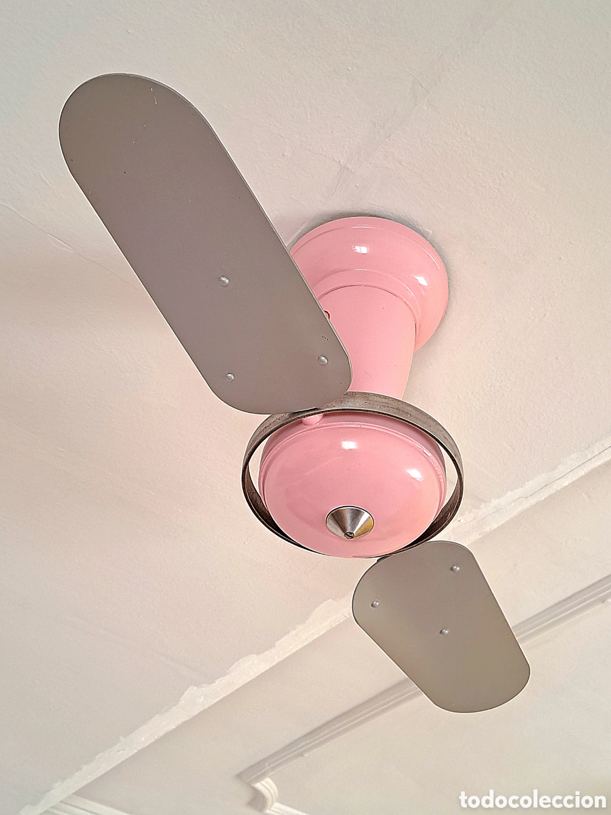 Vintage: Ventilador de techo en buen estado - Foto 3