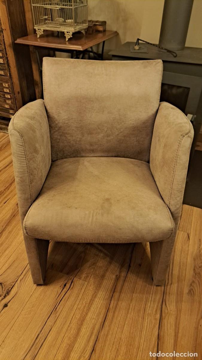 Vintage: SILLON SOFA Individual de Piel - Foto 4