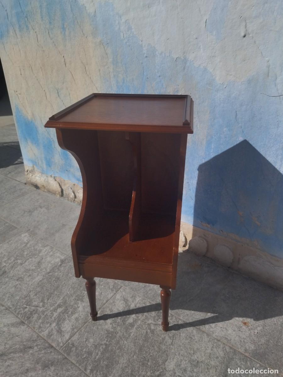 precioso mueble para discos vinilos en madera d - Acquista Mobili vintage  su todocoleccion