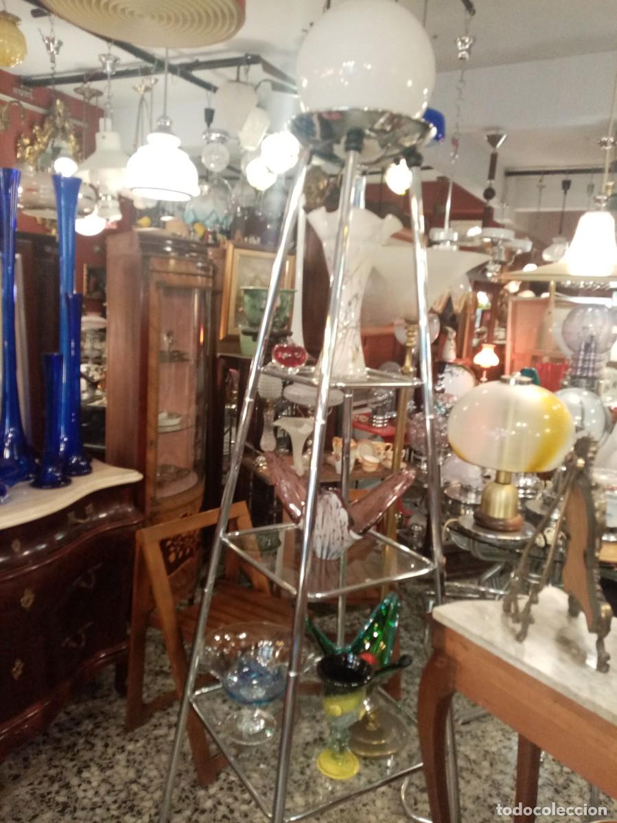Vintage: repisa de dise&ntilde;o-lampara- - Foto 1