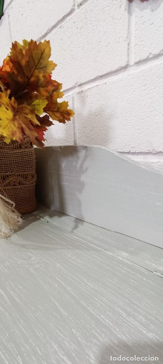 Vintage: BA&Uacute;L DE MADERA MACIZA DECAPADO. - Foto 6