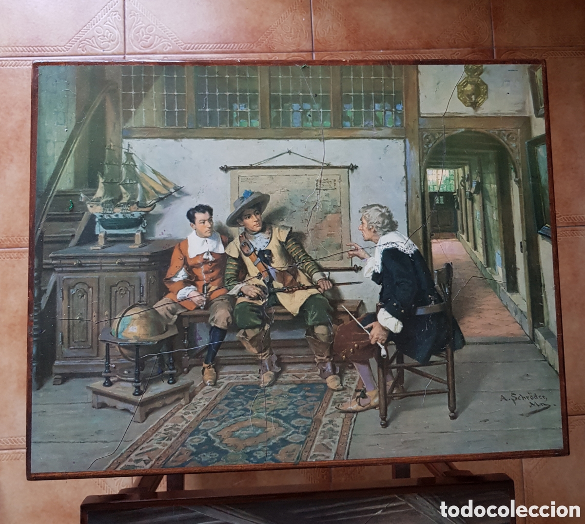 Vintage: Plan quadrille nido de tres mesas de caf&eacute;. - Foto 4
