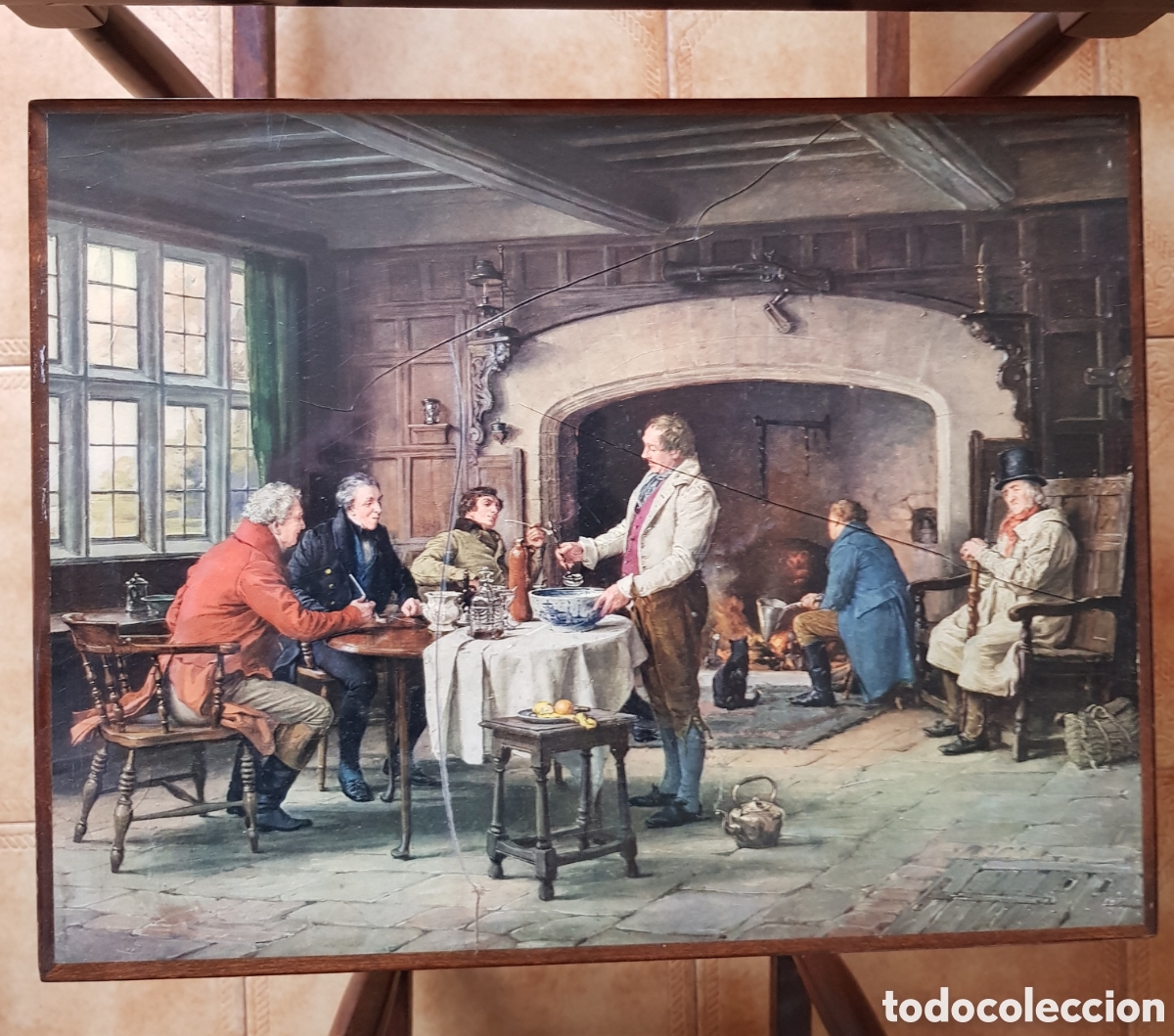 Vintage: Plan quadrille nido de tres mesas de caf&eacute;. - Foto 5