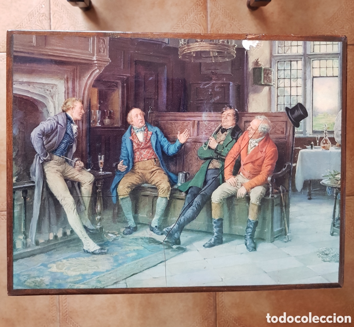 Vintage: Plan quadrille nido de tres mesas de caf&eacute;. - Foto 6