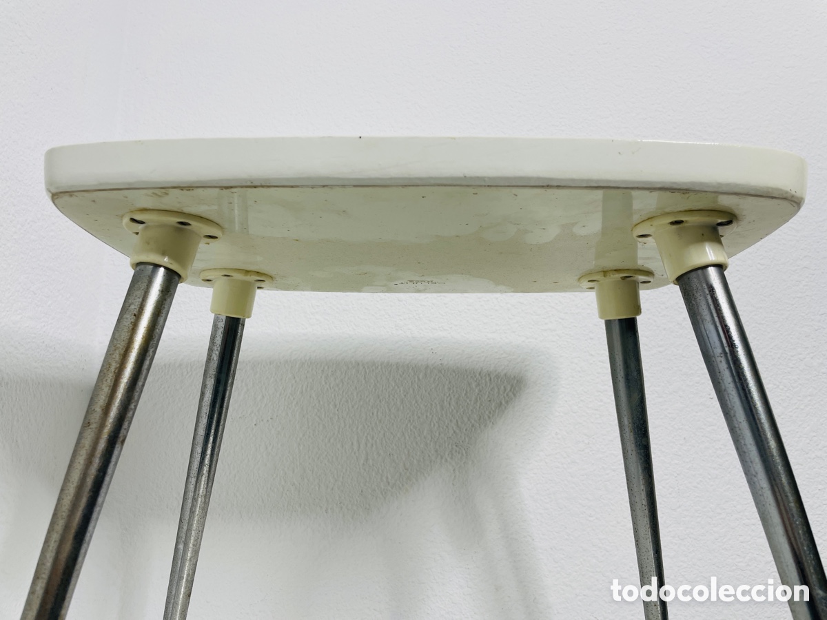 Vintage: Celulit Roca Taburete Vintage 1970 - Foto 4