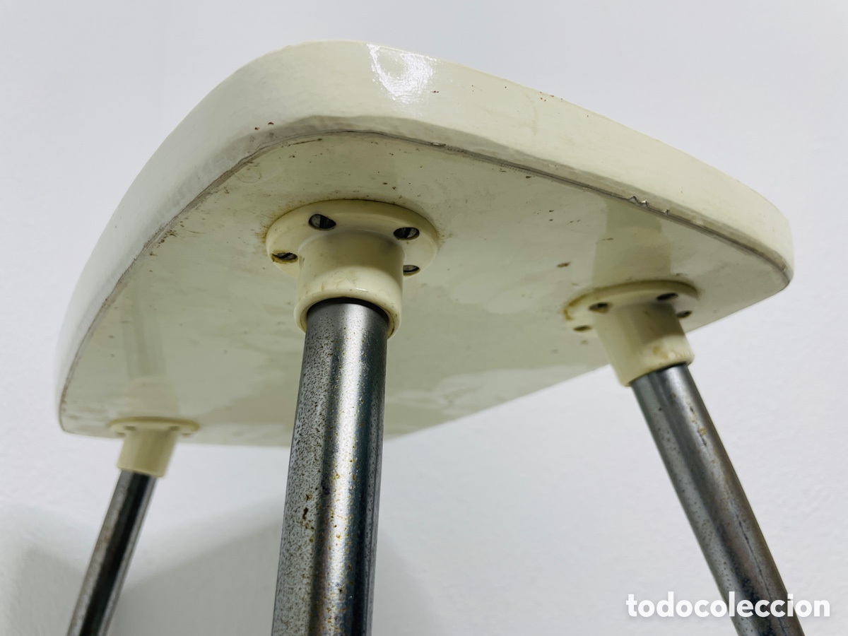 Vintage: Celulit Roca Taburete Vintage 1970 - Foto 7