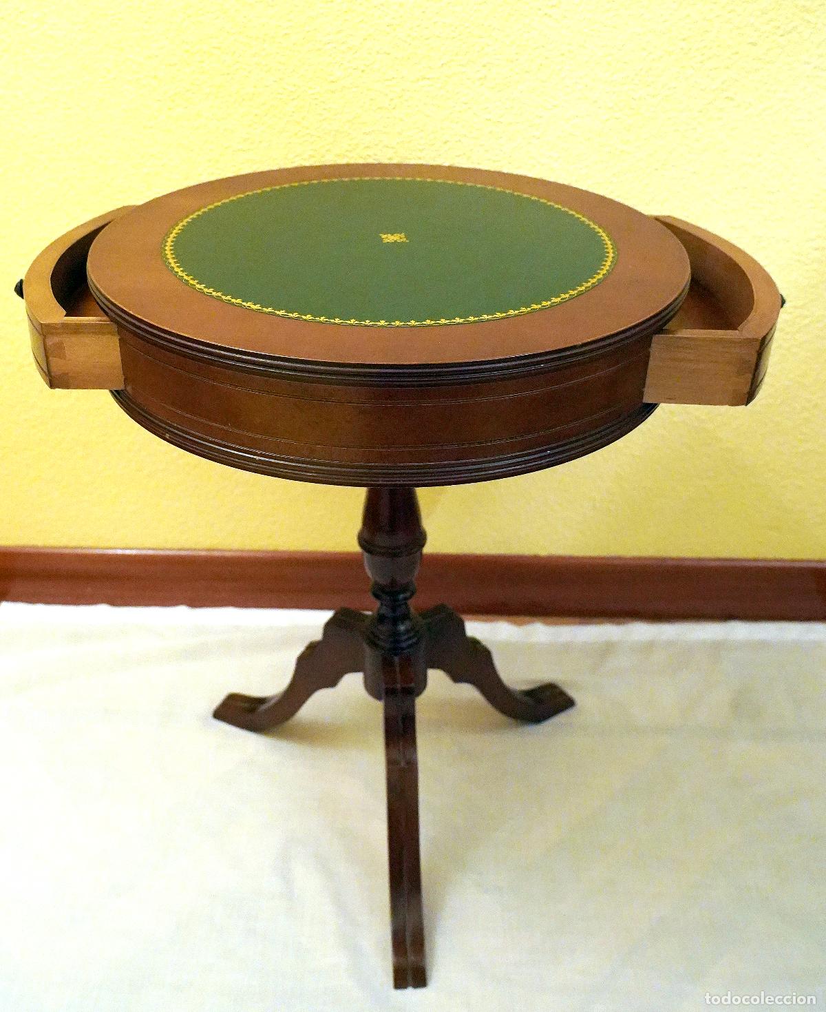 Vintage: mesita auxiliar madera - Foto 1