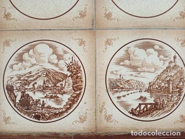 Vintage: MESA DE CENTRO CON MANISES - Foto 4