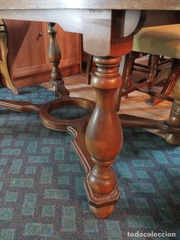 Vintage: MESA DE CENTRO CON MANISES - Foto 6