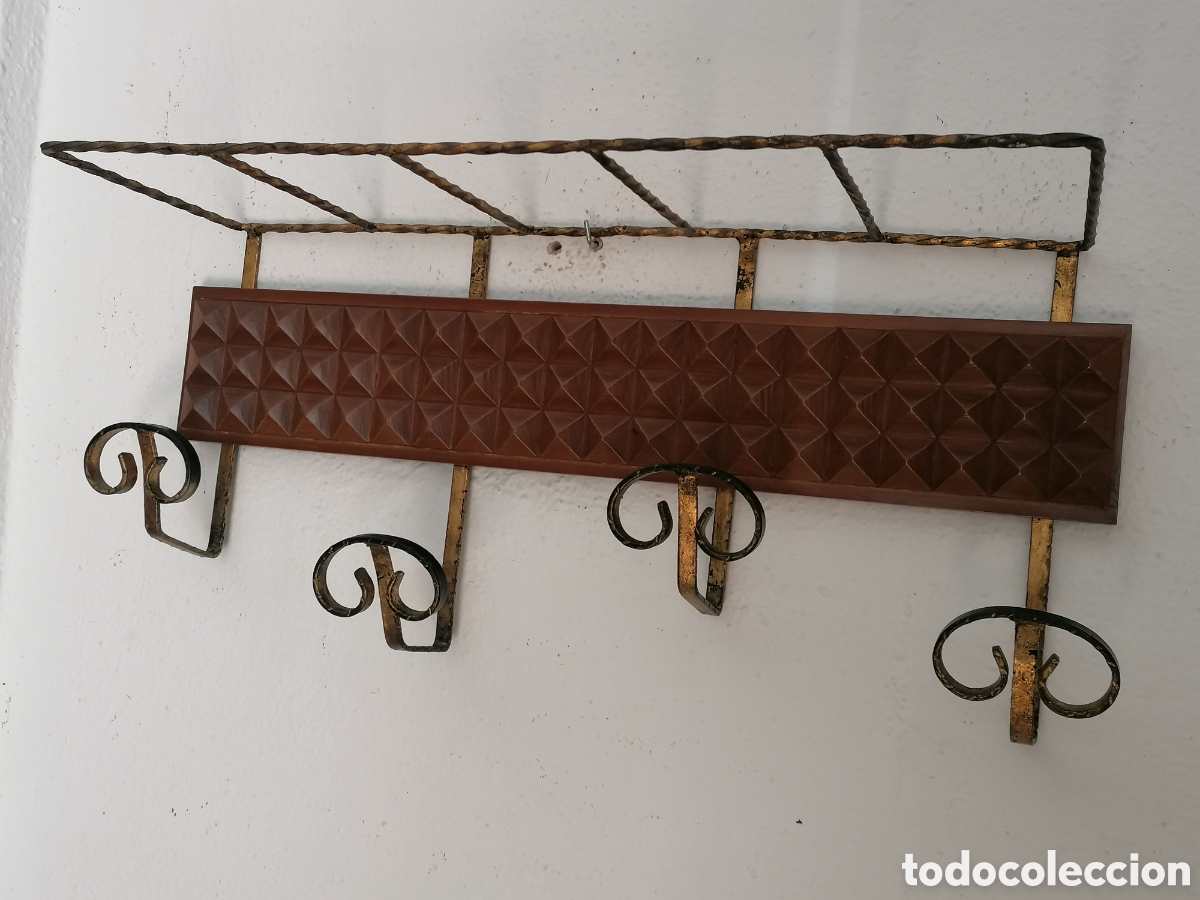 Vintage: Perchero de pared vintage - Foto 2