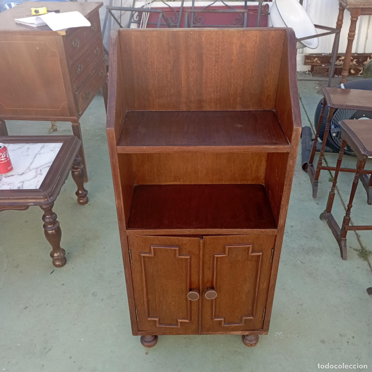 Vintage: mueble estante de madera antigua - Foto 1