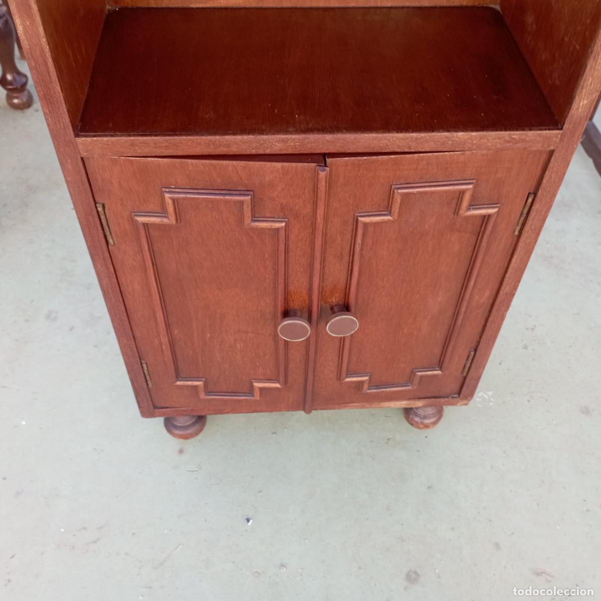 Vintage: mueble estante de madera antigua - Foto 2