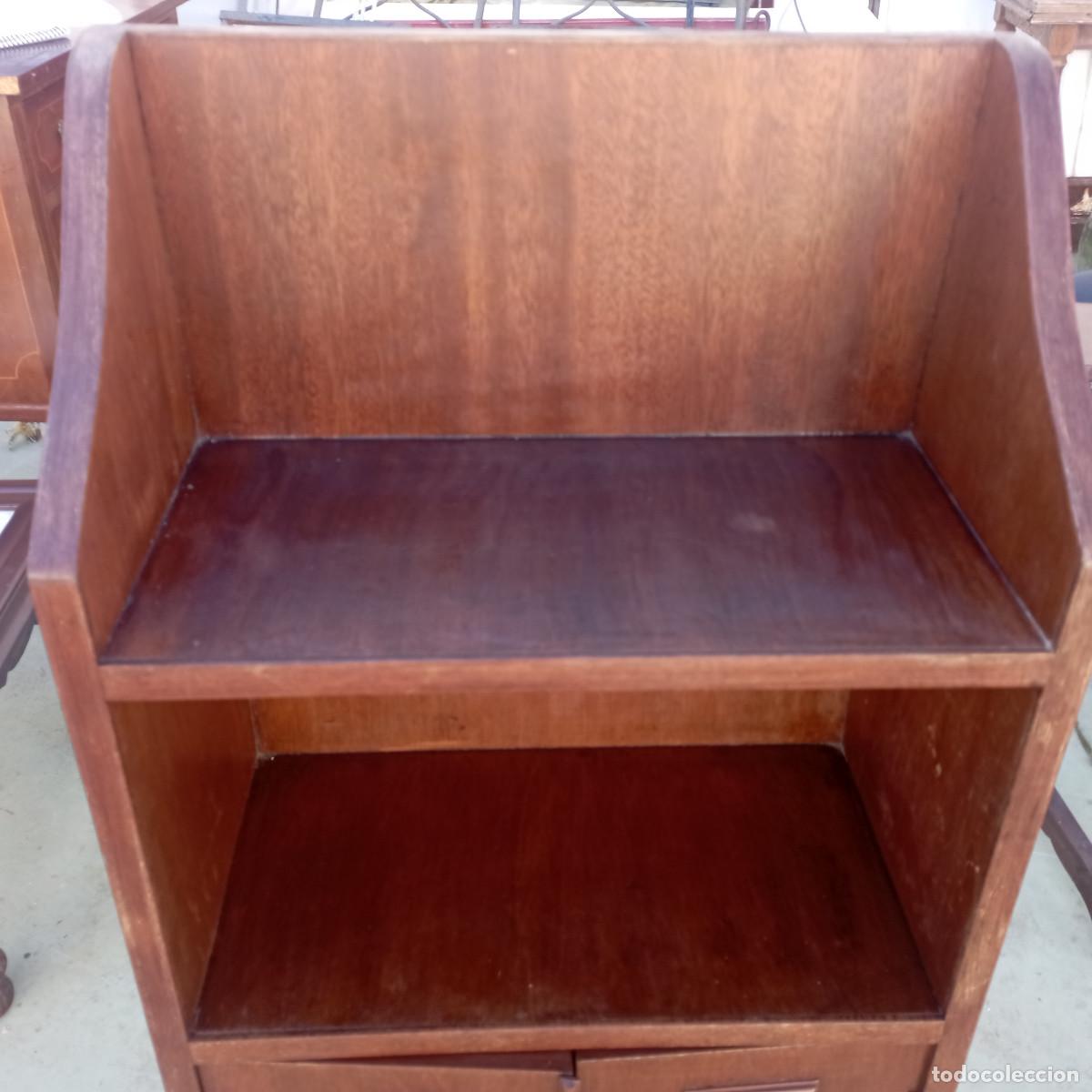 Vintage: mueble estante de madera antigua - Foto 3