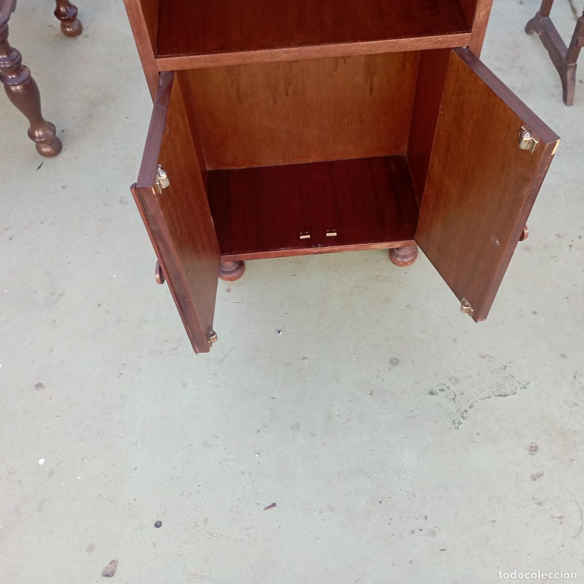 Vintage: mueble estante de madera antigua - Foto 4