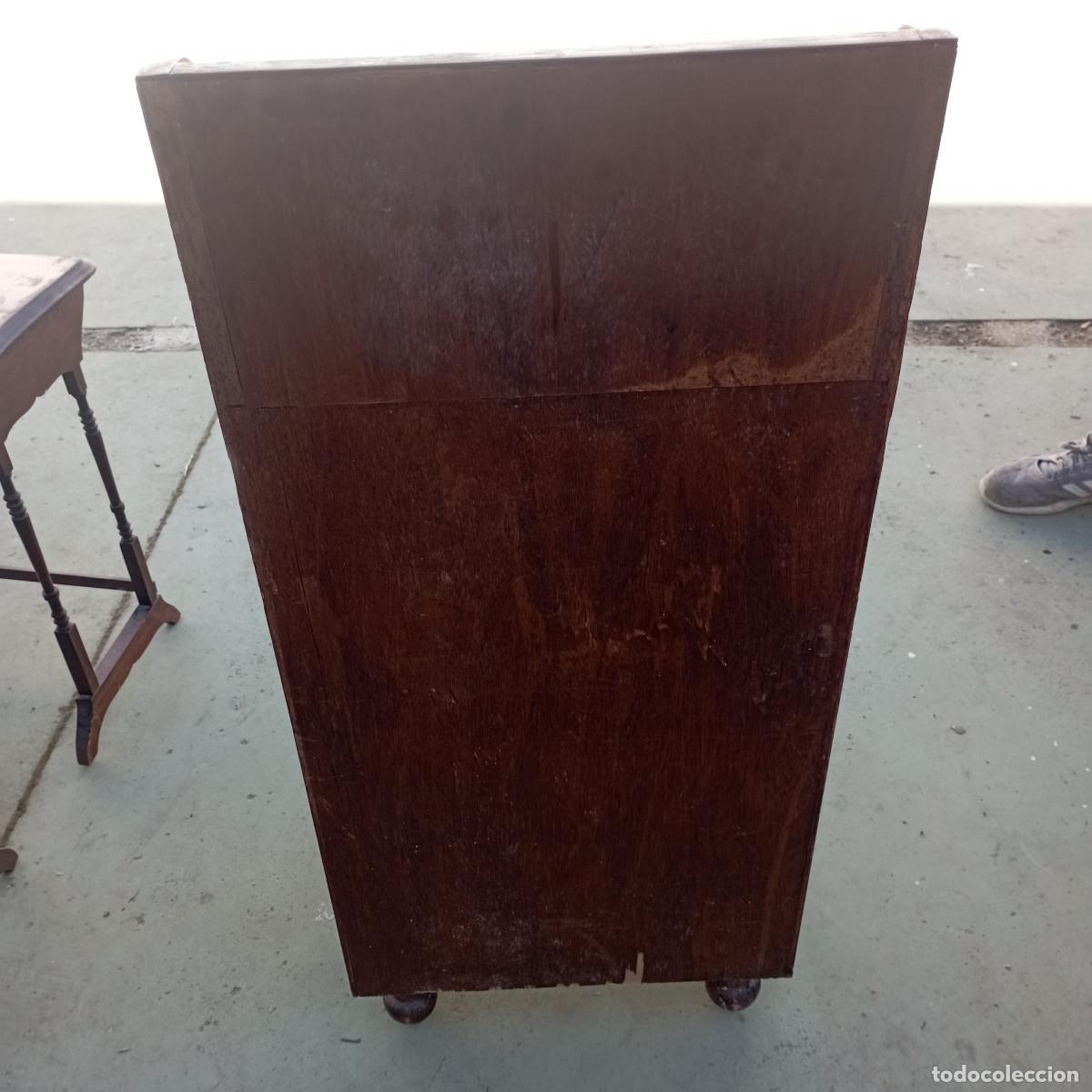 Vintage: mueble estante de madera antigua - Foto 5