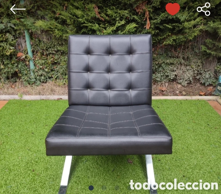 Vintage: Silla tipo Barcelona - Foto 1