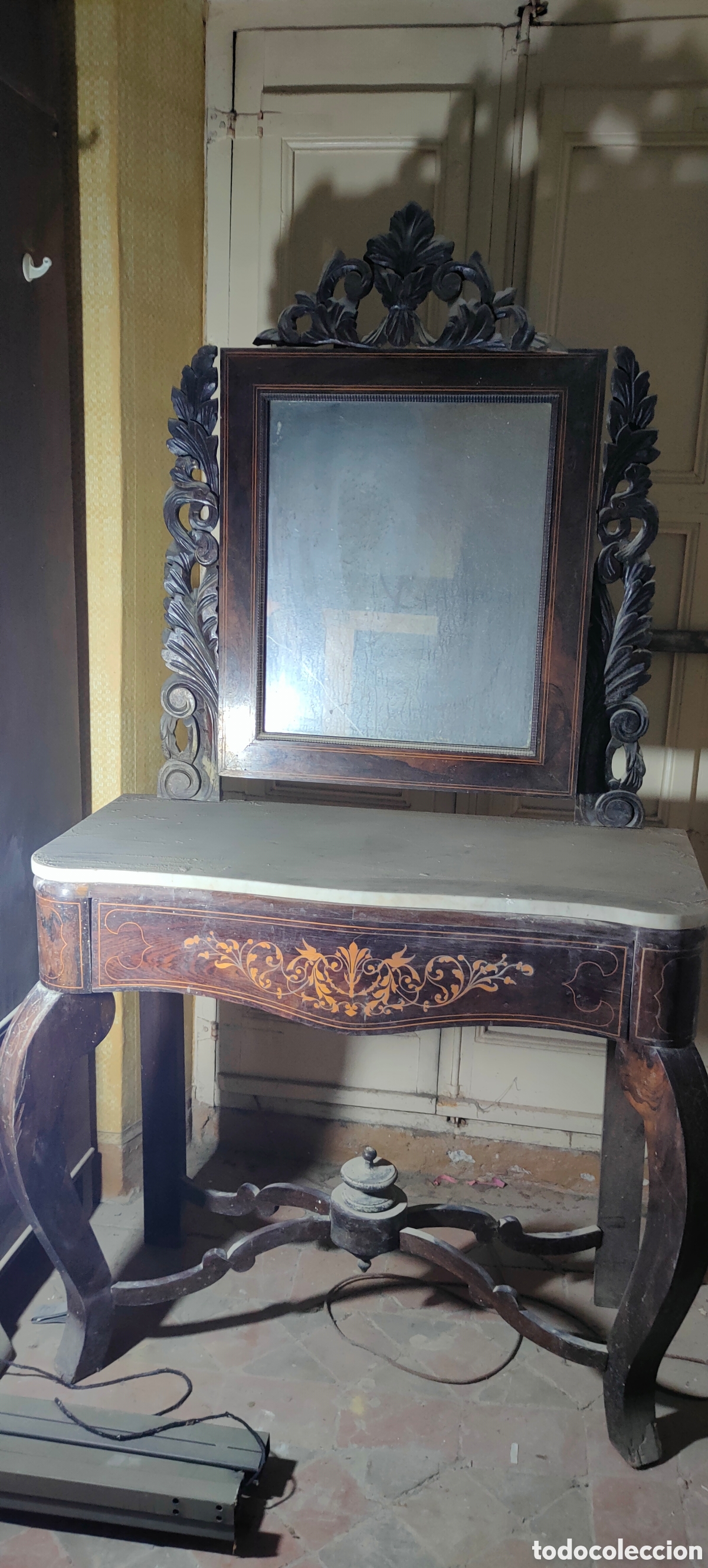 Vintage: Tocador estilo isabelino - Foto 1