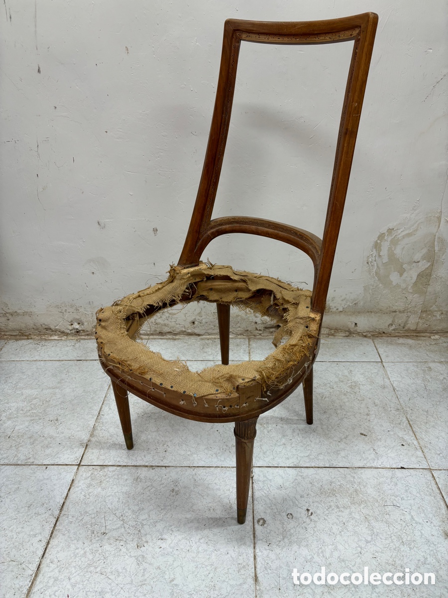 Vintage: 8 sillas MID-CENTURY - Foto 4