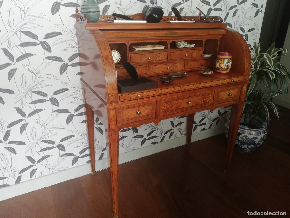 Vintage: Escritorio de marqueteria - Foto 1