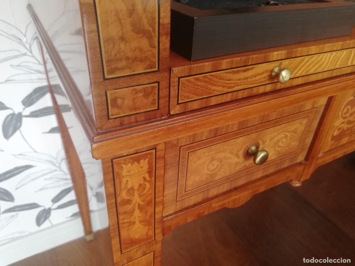 Vintage: Escritorio de marqueteria - Foto 2