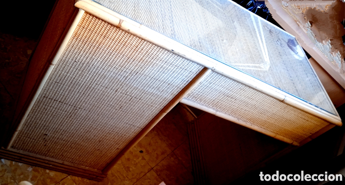 Vintage: Mueble c&oacute;moda escritorio rat&aacute;n - Foto 3