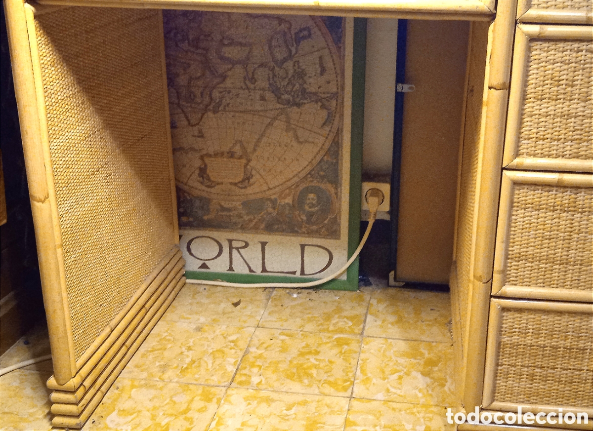 Vintage: Mueble c&oacute;moda escritorio rat&aacute;n - Foto 4