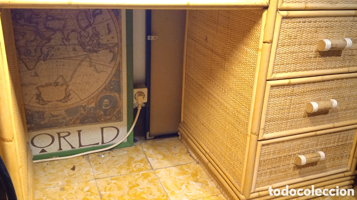 Vintage: Mueble c&oacute;moda escritorio rat&aacute;n - Foto 5