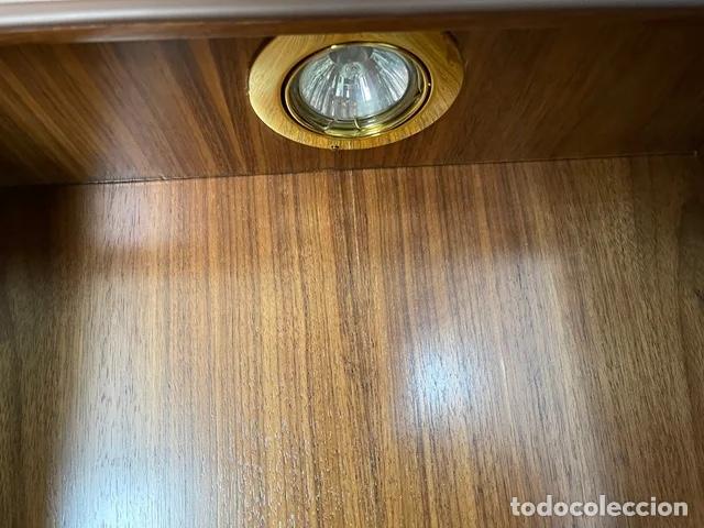 Vintage: VITRINAS CRISTALERA EN MADERA DE NOGAL - Foto 10