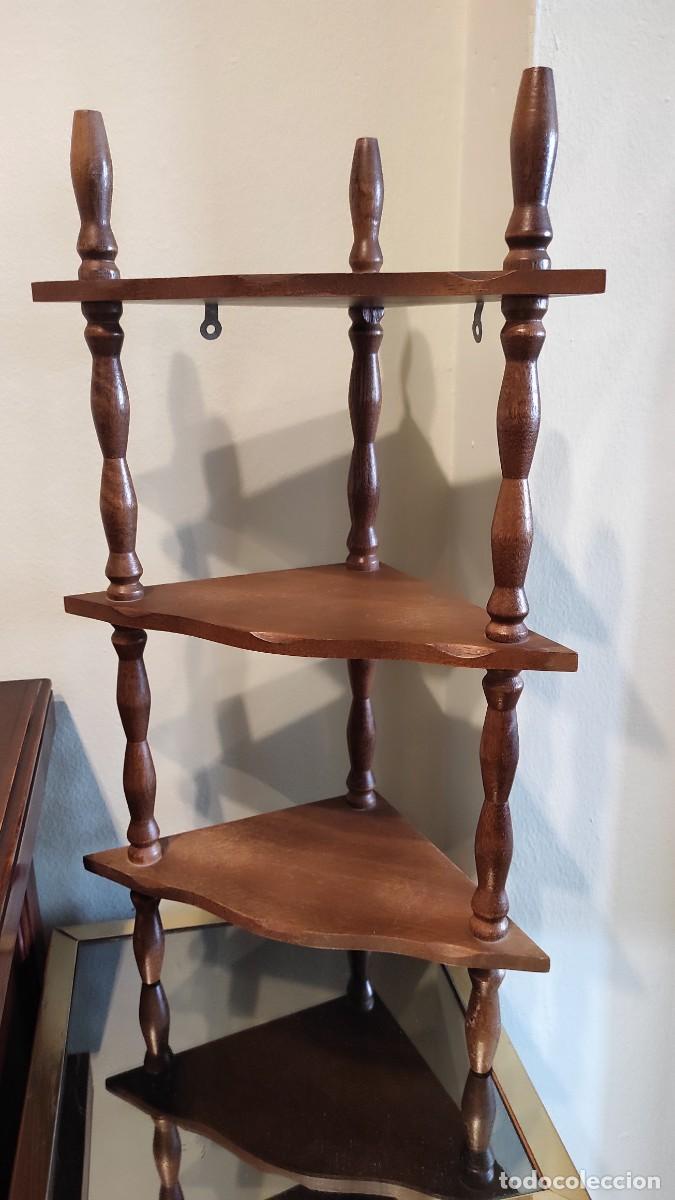 Vintage: RINCONERA ESTANTER&Iacute;A DE MADERA - Foto 1