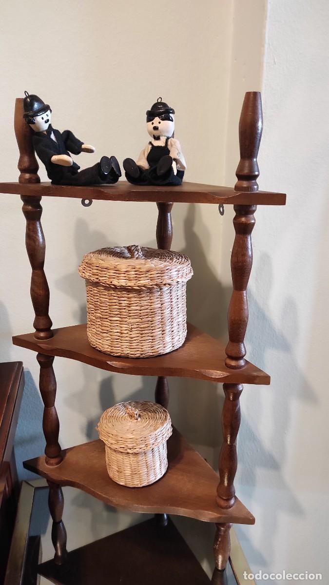 Vintage: RINCONERA ESTANTER&Iacute;A DE MADERA - Foto 5