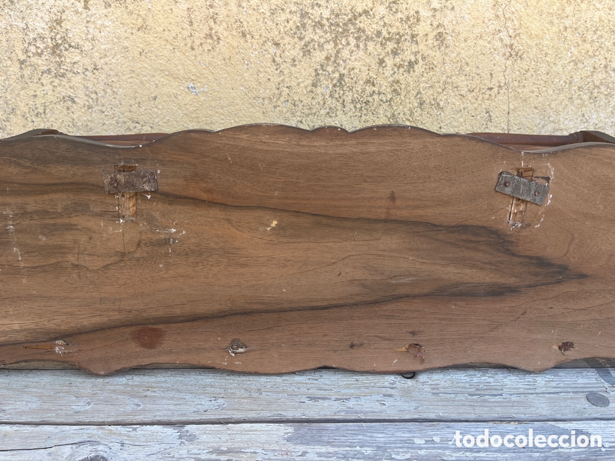 Vintage: Perchero de pared con dibujo de marqueter&iacute;a - Foto 10
