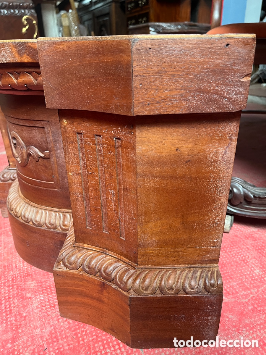 Vintage: W JARDINERA EN MADERA DE CAOBA. - Foto 5
