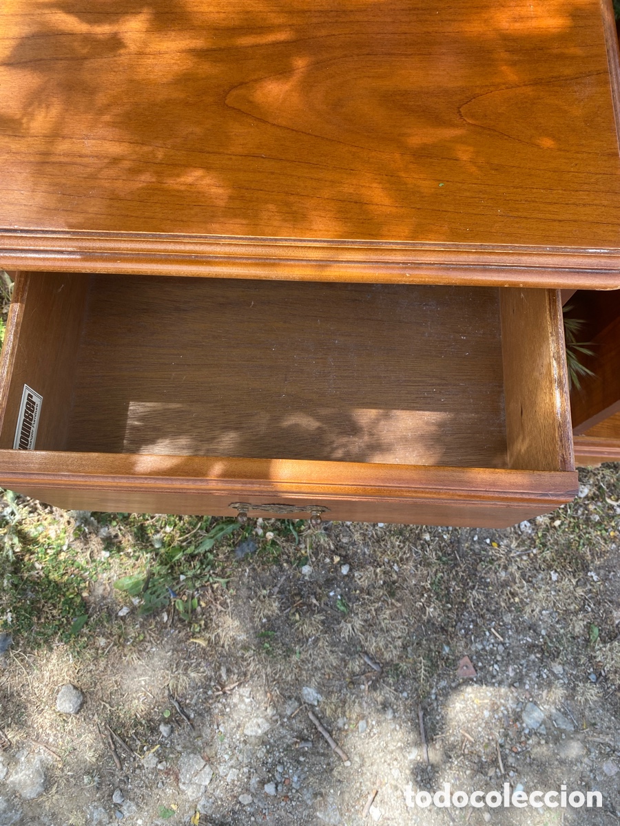 Vintage: Pareja de mesillas en madera - Foto 8