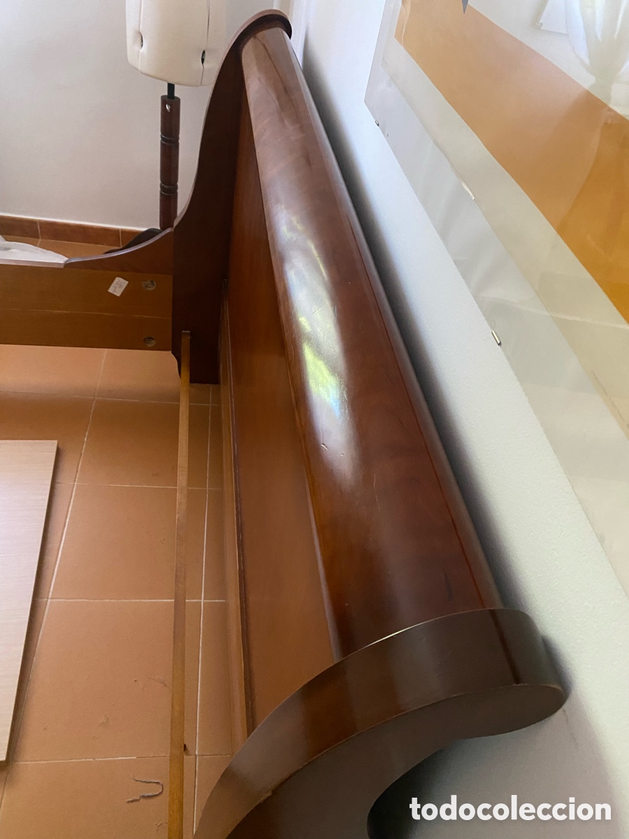 Vintage: Cama en madera tipo barco - Foto 3