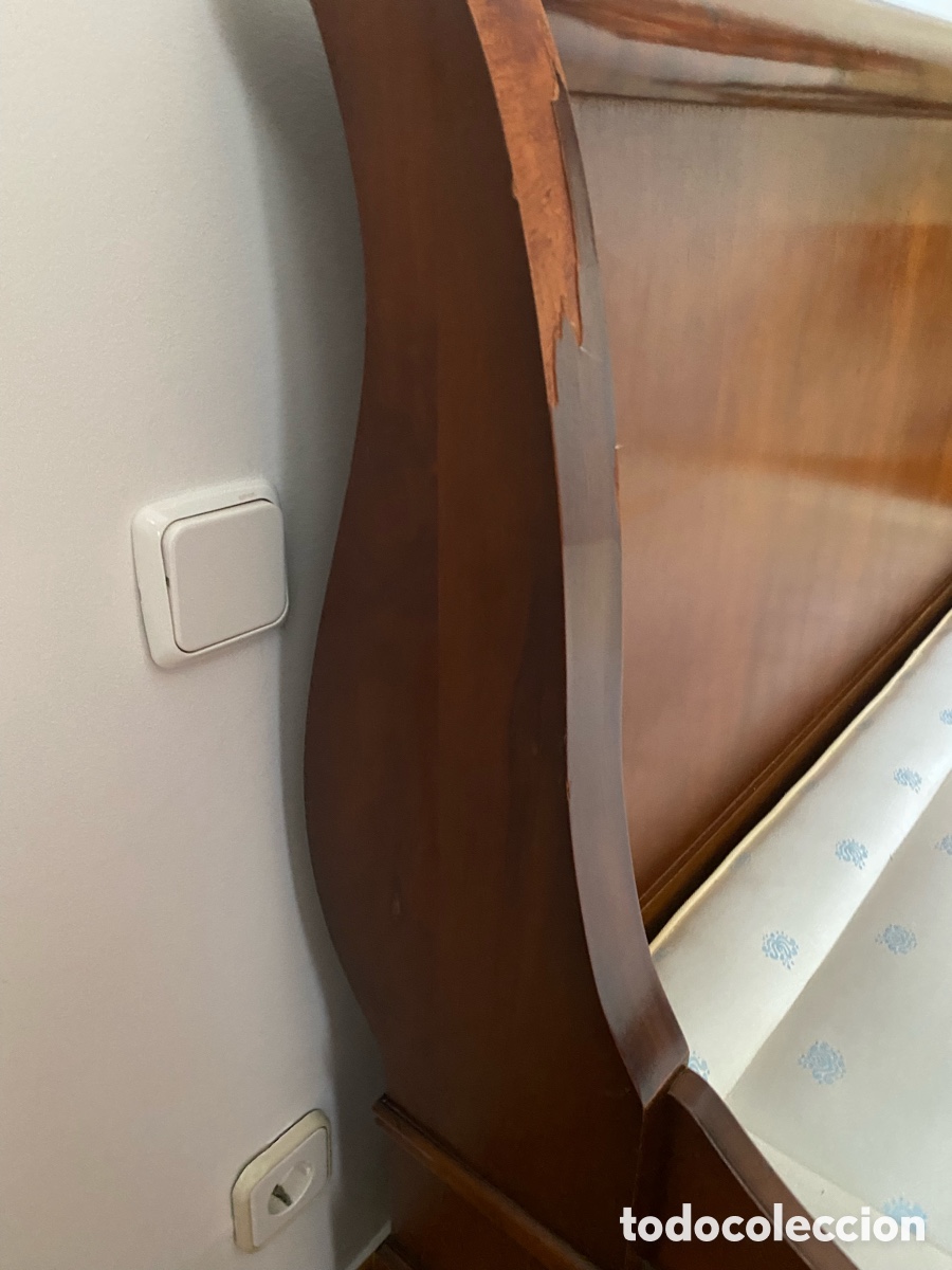 Vintage: Cama en madera tipo barco - Foto 4