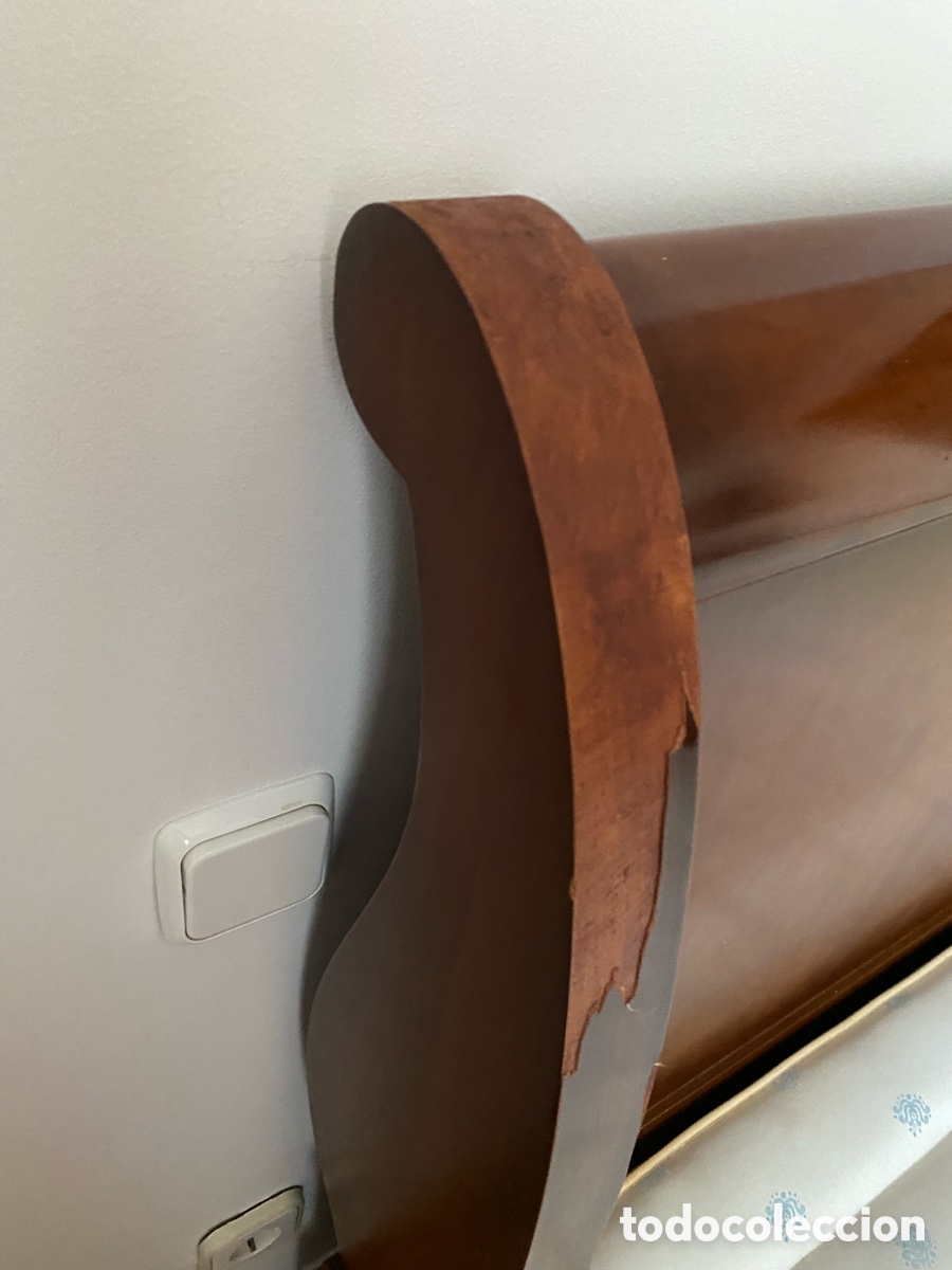 Vintage: Cama en madera tipo barco - Foto 5