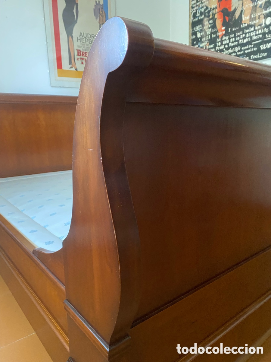 Vintage: Cama en madera tipo barco - Foto 7