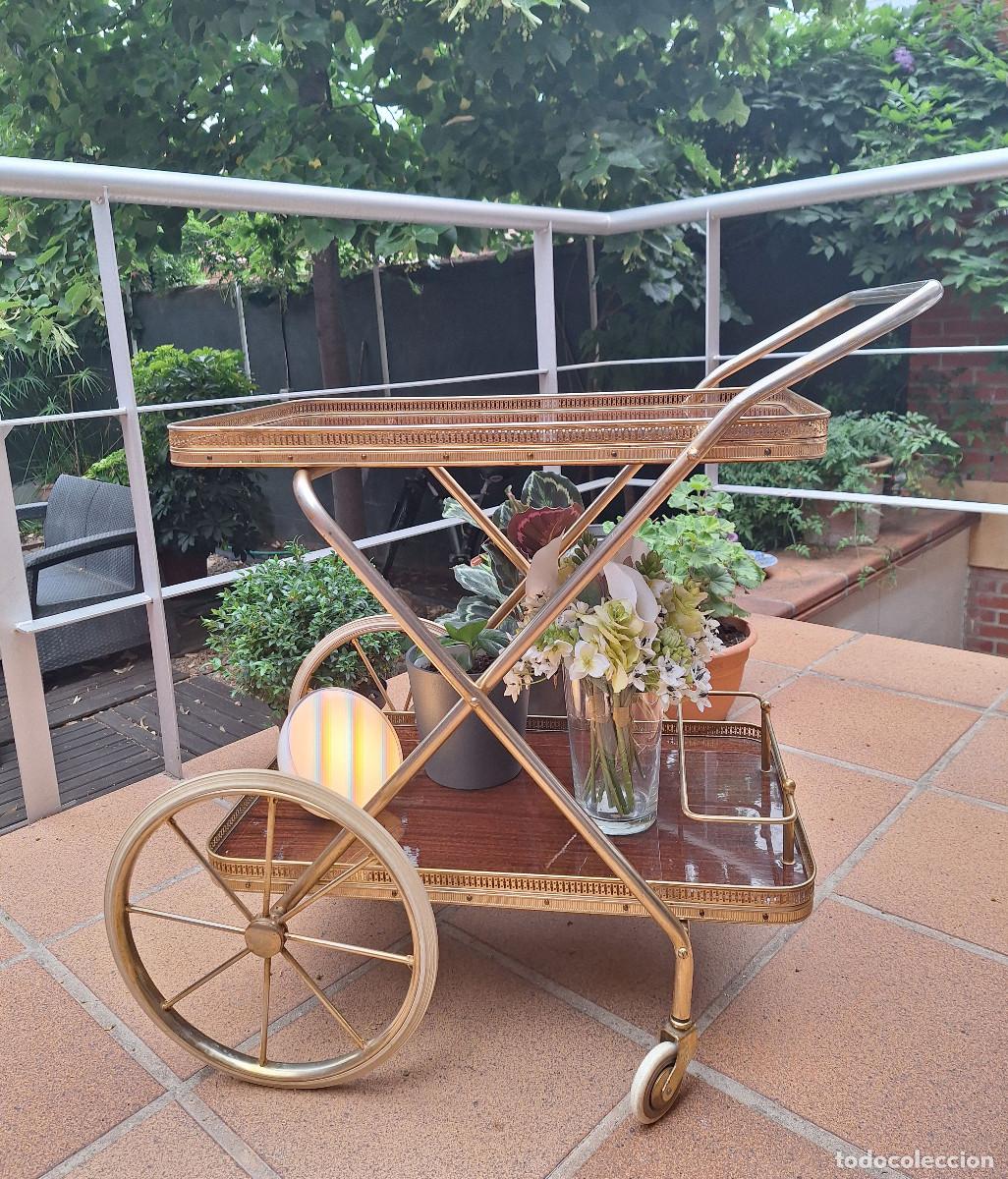 Vintage: Carrito camarera a&ntilde;o 1970 - Foto 1