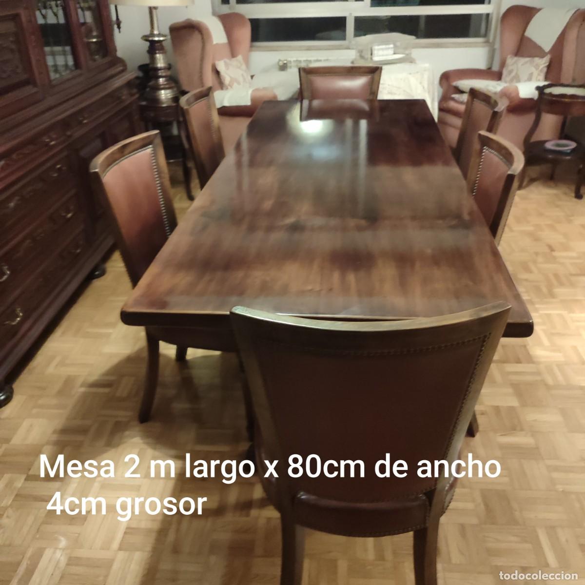Vintage: Mesa sal&oacute;n+ 6 sillas - Foto 1