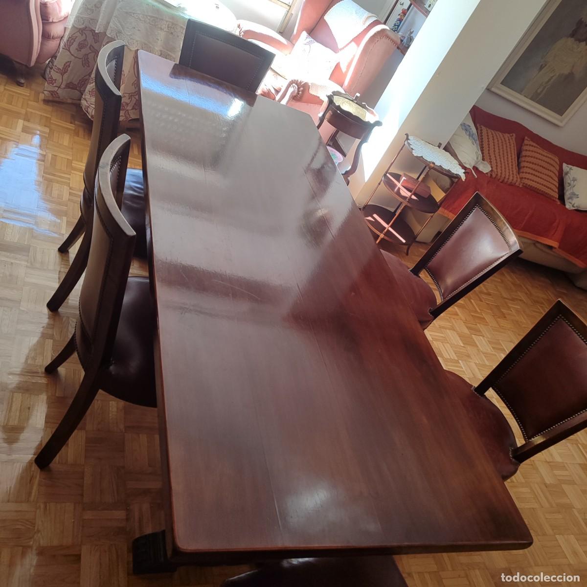 Vintage: Mesa sal&oacute;n+ 6 sillas - Foto 2