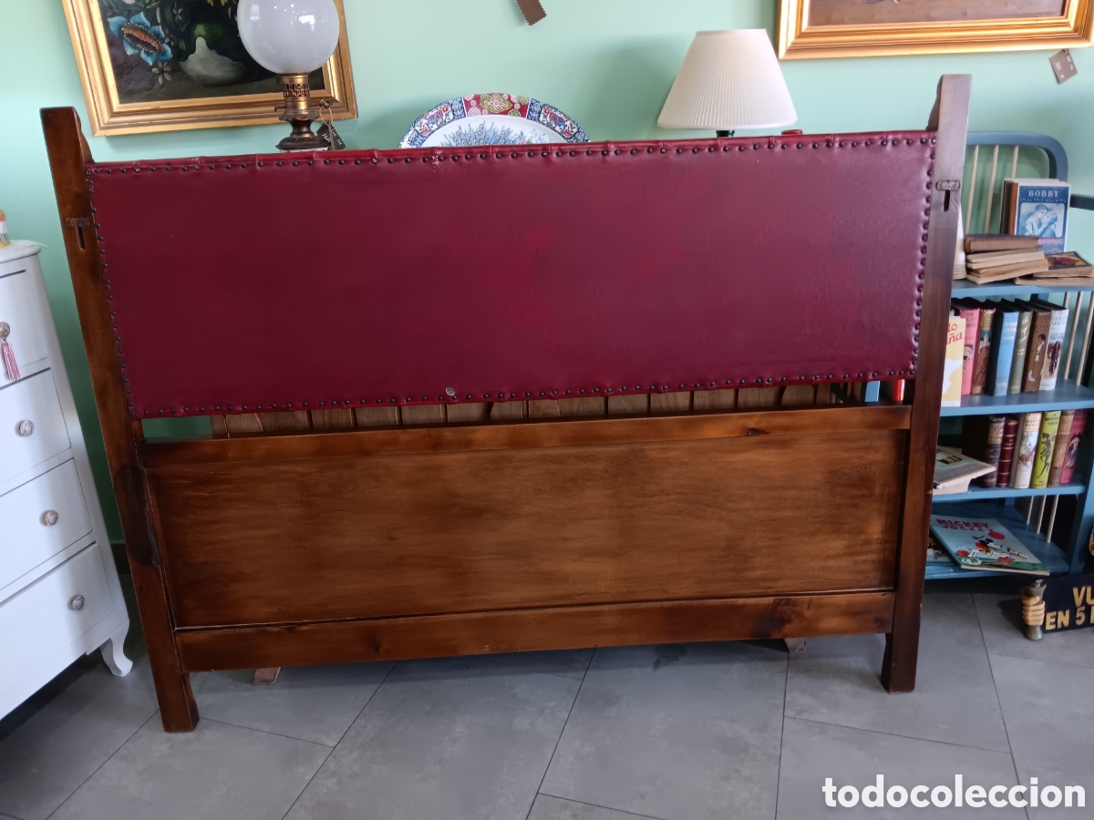 Vintage: CABECERO TAPIZADO MARCA VALENTI - Foto 6