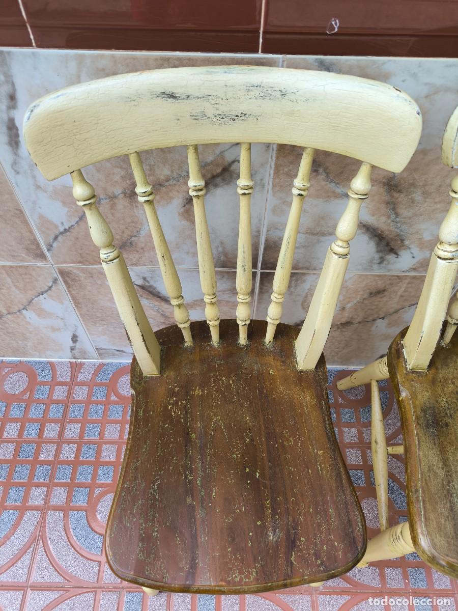 Vintage: Pareja de sillas tipo Thonet - Foto 2