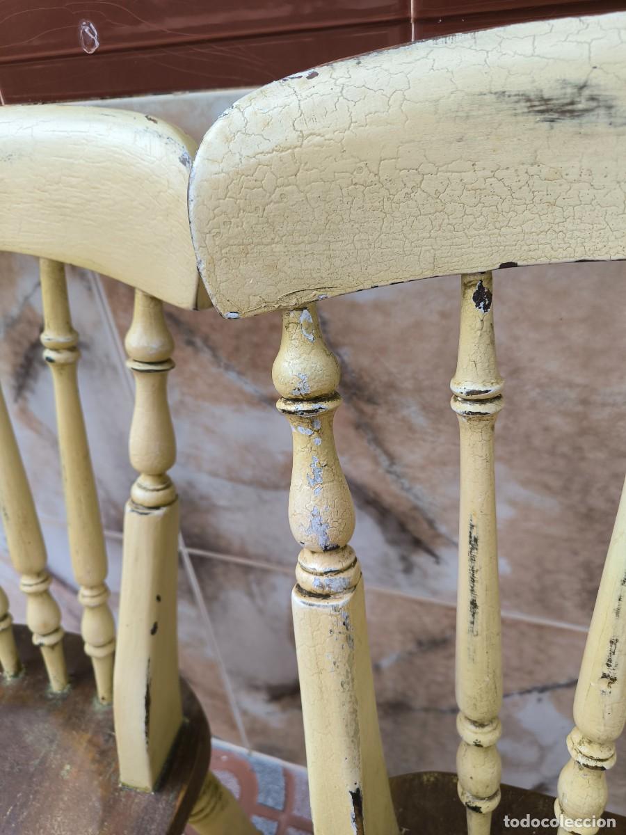 Vintage: Pareja de sillas tipo Thonet - Foto 4