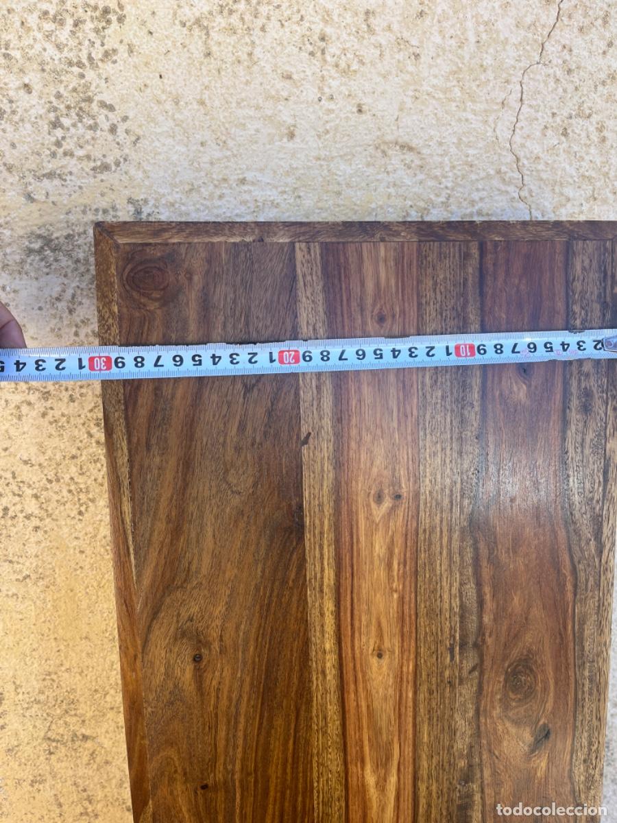 Vintage: Estanter&iacute;a o balda en madera de mango, barnizada. Sin uso. - Foto 7