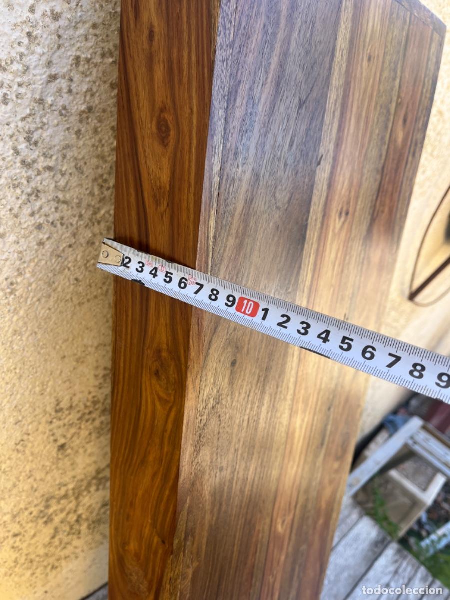 Vintage: Estanter&iacute;a o balda en madera de mango, barnizada. Sin uso. - Foto 9