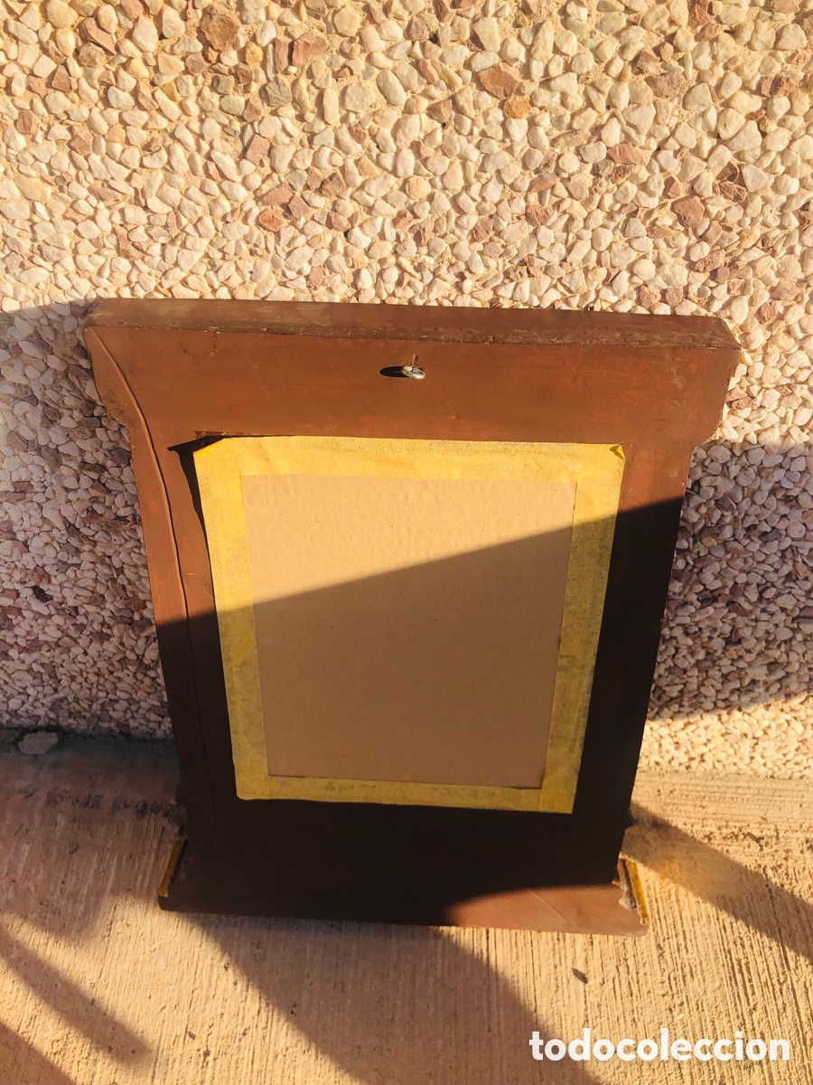 Vintage: Espejo de Madera acabado artesanal - Foto 3