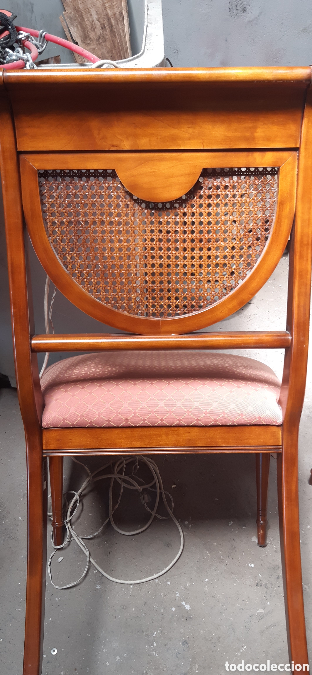 Vintage: Silla cl&aacute;sica rejilla. - Foto 3