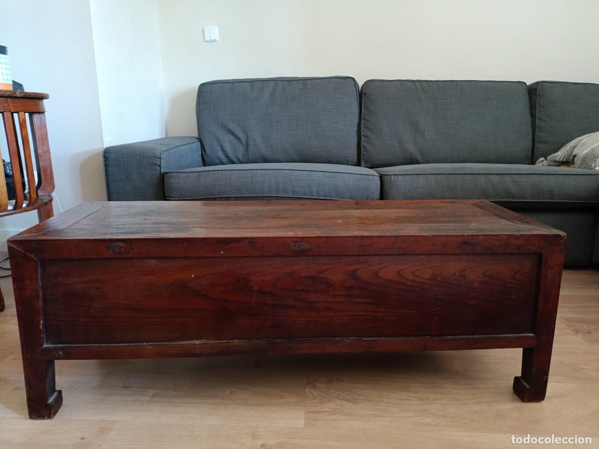 Vintage: Mesa auxiliar de madera - Foto 3