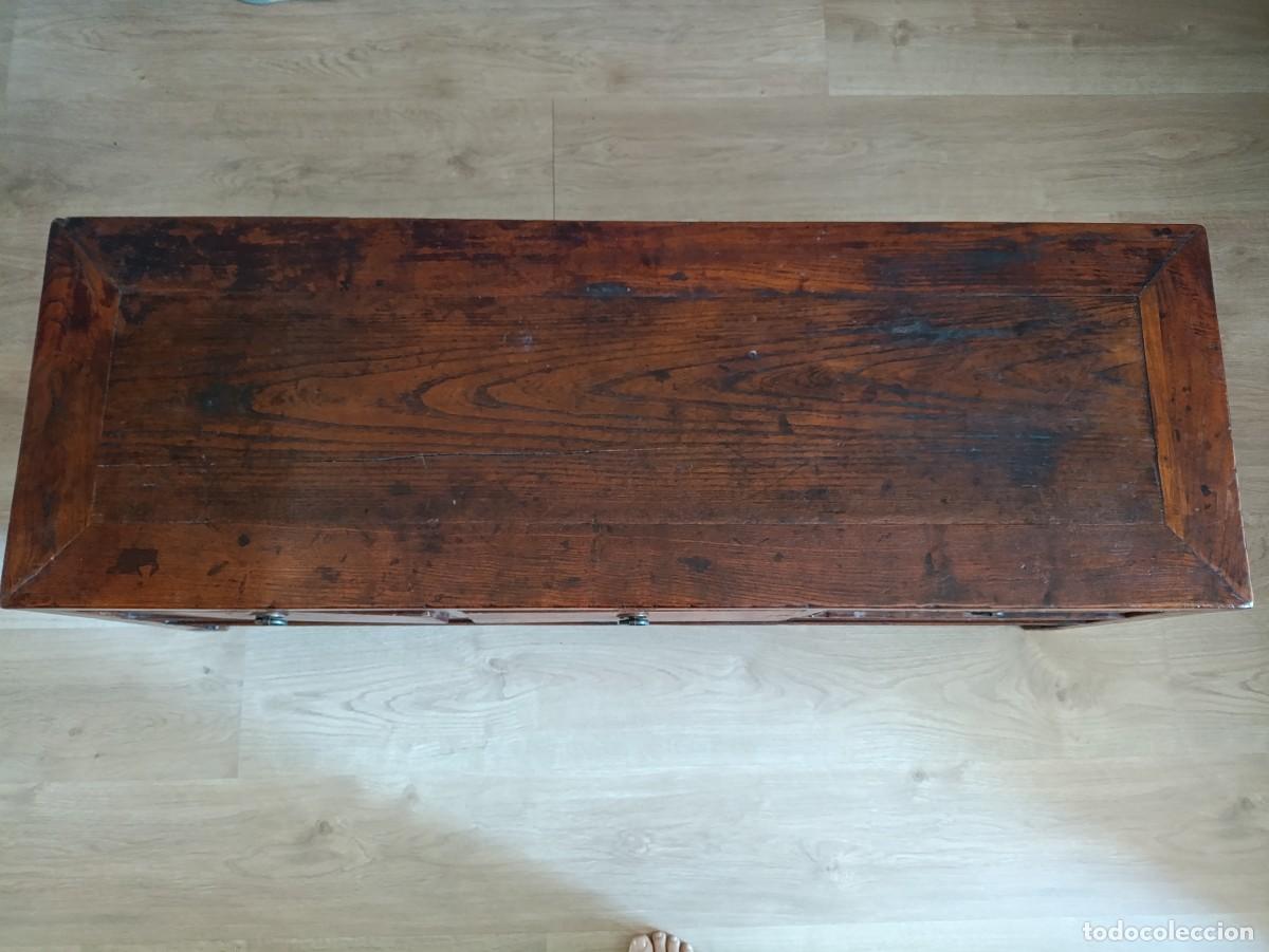 Vintage: Mesa auxiliar de madera - Foto 4